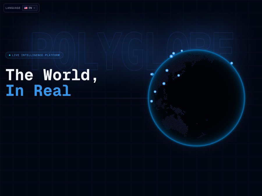 Screenshot of Polyglobe